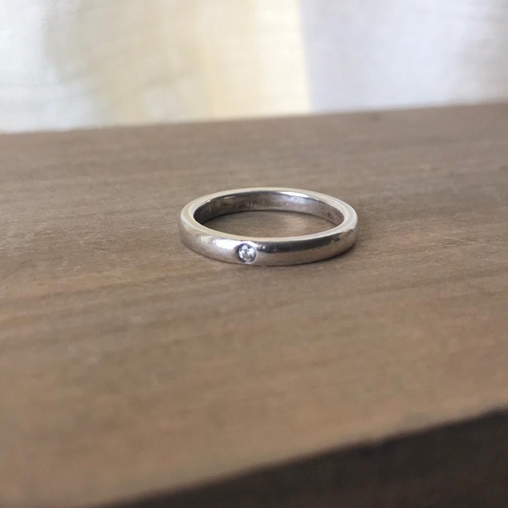 Tiffany & co. Elsa peretti sterling silver ring